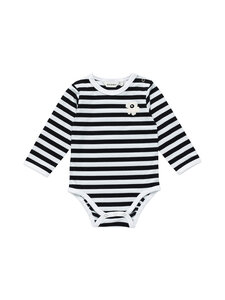 Marimekko - Vinde Tasaraita Unikko -body - 068 WHITE, BLACK | Stockmann