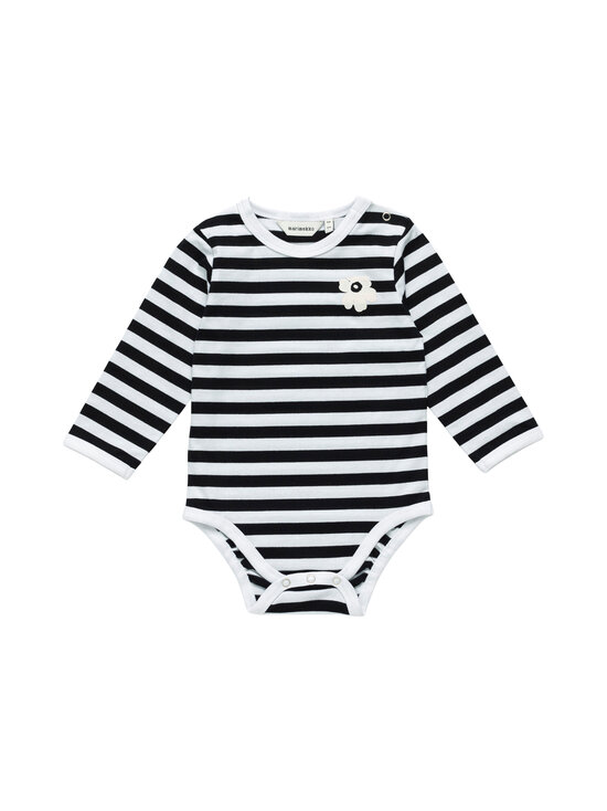 Marimekko - Vinde Tasaraita Unikko -body - 068 WHITE, BLACK | Stockmann - photo 1