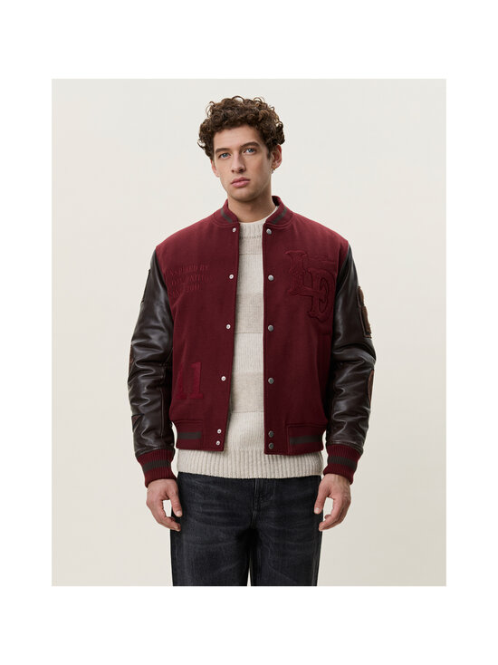 Les Deux - Varsity-takki - 654 CHOCOLATE TRUFFLE RED | Stockmann - photo 3