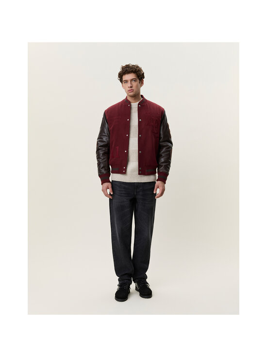 Les Deux - Varsity-takki - 654 CHOCOLATE TRUFFLE RED | Stockmann - photo 5
