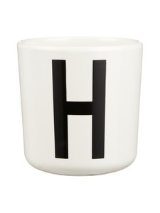 Design Letters - Ecozen-kirjainmuki, H - VALKOINEN/MUSTA | Stockmann