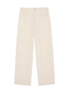 Róhe - Bruun Signature Baggy -vakosamettihousut - WINTER WHITE | Stockmann