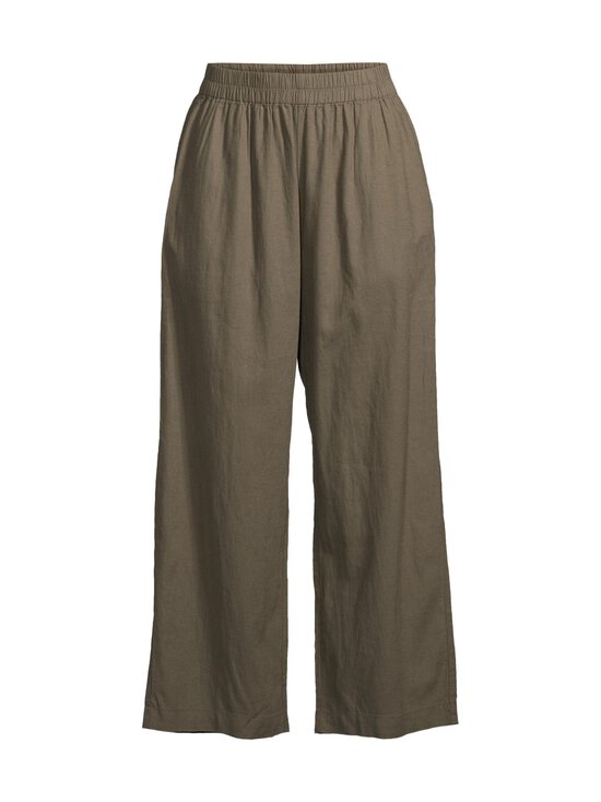 NOOM - Gabriela-housut - KHAKI GREEN | Stockmann - photo 1