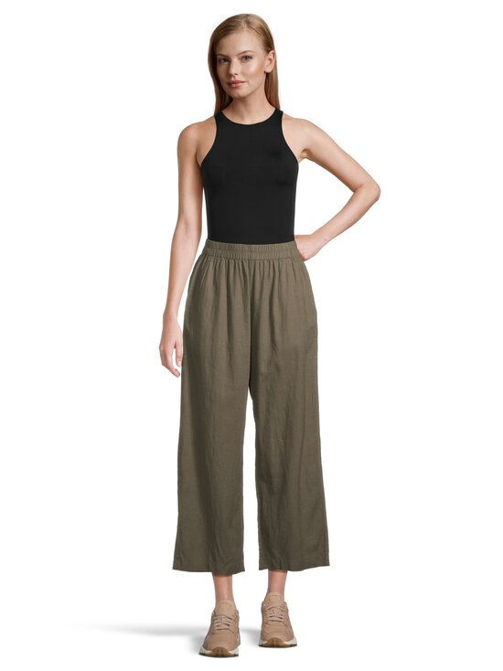 NOOM - Gabriela-housut - KHAKI GREEN | Stockmann - photo 3