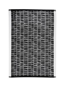 Finlayson - Coronna-keittiöpyyhe 50 x 70 cm, 2 kpl - MUSTA/VALKOINEN | Stockmann