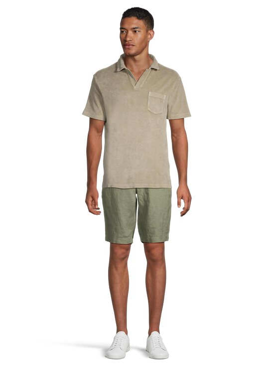 Marc O'Polo - Reso Jogger -pellavashortsit - OAK ASH 452 | Stockmann - photo 3