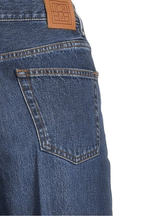 TOTEME - Leveälahkeiset farkut - 067 DK BLUE | Stockmann - photo 5