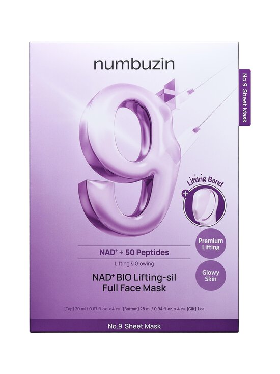 numbuzin - NAD+ Bio Lifting-Sil Full Face Mask sejas maska - NOCOL | Stockmann - photo 1