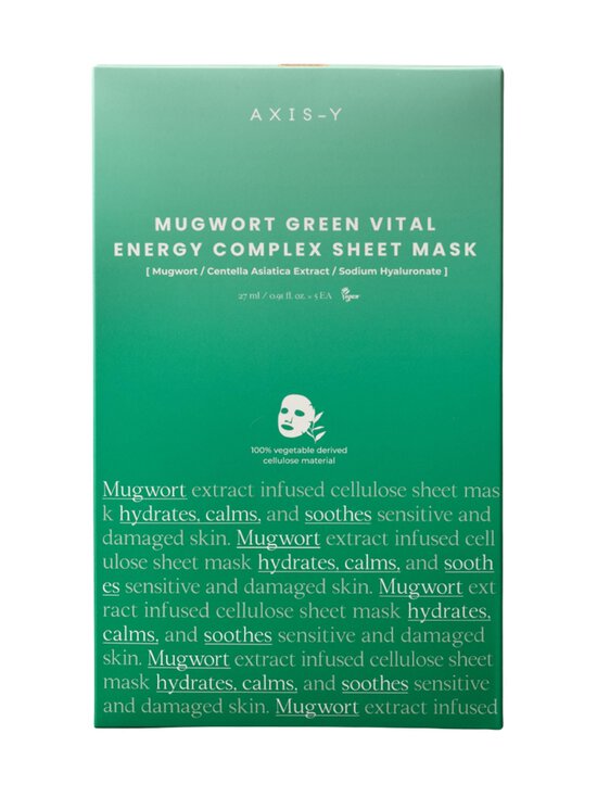 Axis-Y - Green Vital Energy Complex Mask lokšņu maska - NOCOL | Stockmann - photo 1