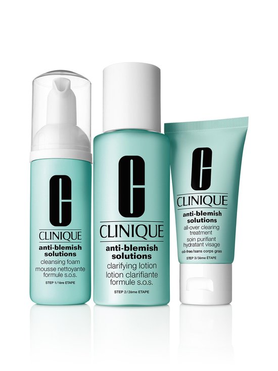 Anti-Blemish Solutions 3-Step System -ihonhoitopakkaus