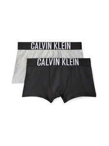 Calvin Klein Kids - Bokserid, 2 paari - 0SC PVHBLACK/GREYHEATHER | Stockmann