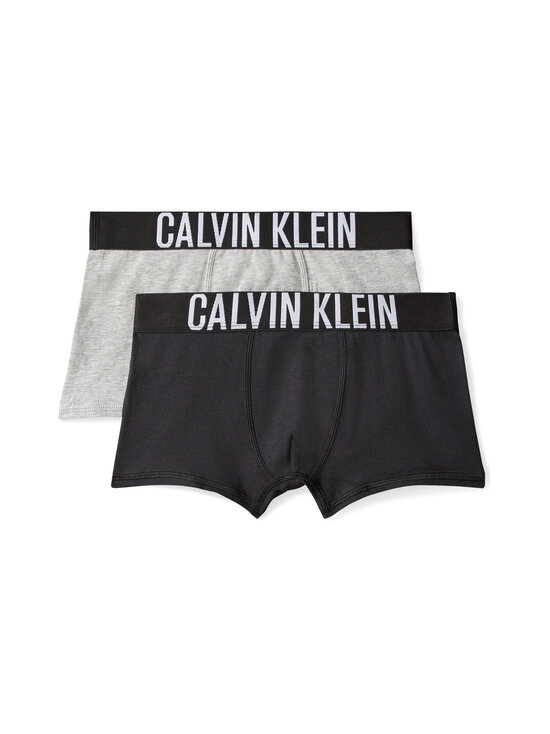 Calvin Klein Kids - Bokserid, 2 paari - 0SC PVHBLACK/GREYHEATHER | Stockmann - photo 1