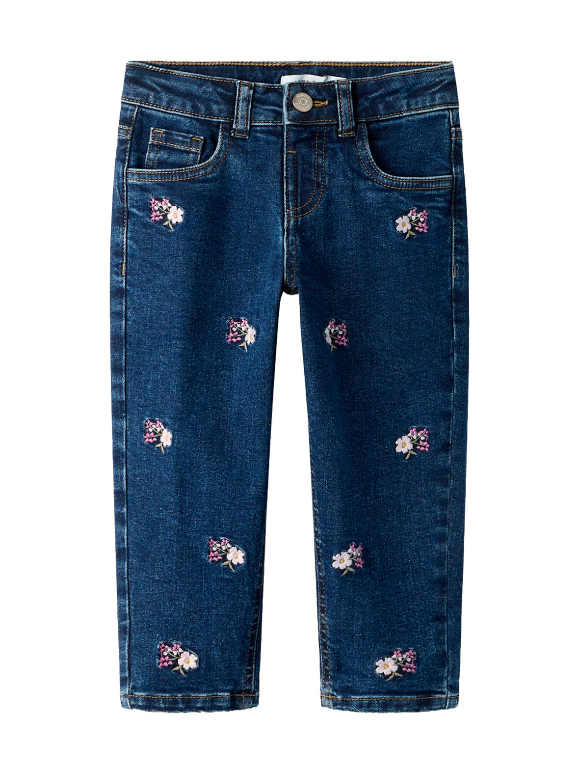NmfBella Mom Emb Jeans -farkut
