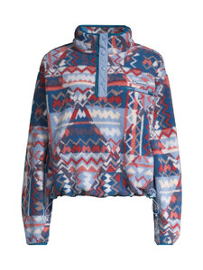 Columbia - Fliispusa Helvetia II Printed Cropped Half Snap - 447 RAINY DAY, GEOMIX | Stockmann
