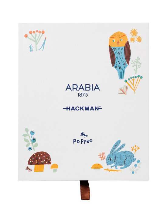 Arabia - Poppoo Ystävät -lasten aterimet 4 kpl - MULTICO MULTICOLOR | Stockmann - photo 2