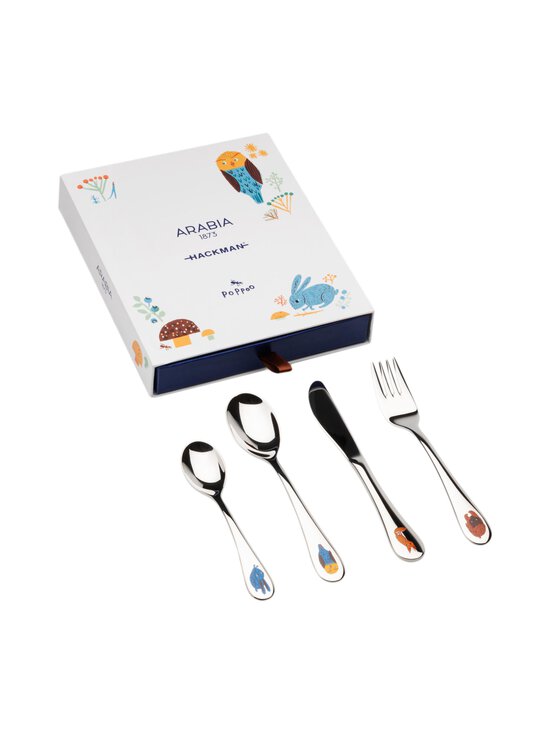 Arabia - Poppoo Ystävät -lasten aterimet 4 kpl - MULTICO MULTICOLOR | Stockmann - photo 3