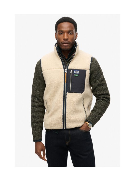 Superdry - Vintage Retro Fleece -liivi - 1LG OATMEAL BEIGE - photo 3 Superdry - Vintage Retro Fleece -liivi - 1LG OATMEAL BEIGE | Stockmann - photo 3