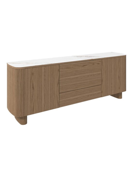 BoConcept - Santiago-senkki valkoinen keramiikka / luonnonvärinen tammi L 200 cm - BROWN | Stockmann - photo 2