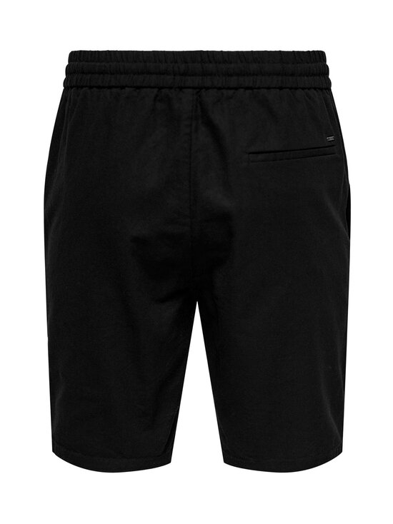 Only & Sons - Linasegust lühikesed püksid OnsLinus - BLACK | Stockmann - photo 2