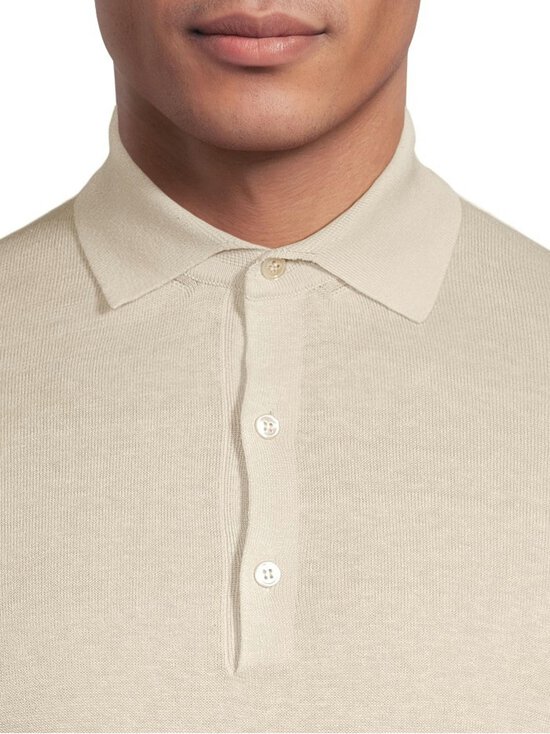 Filippo De Laurentiis - Silkki-pellavainen pikeeneule - 030_LANA | Stockmann - photo 4