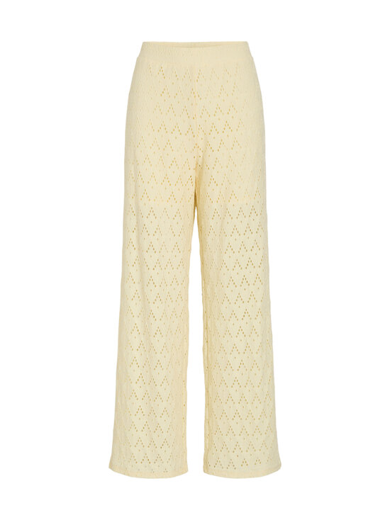 Vila - ViAmalina High Waist -leveälahkeiset housut - PASTEL YELLOW | Stockmann - photo 1