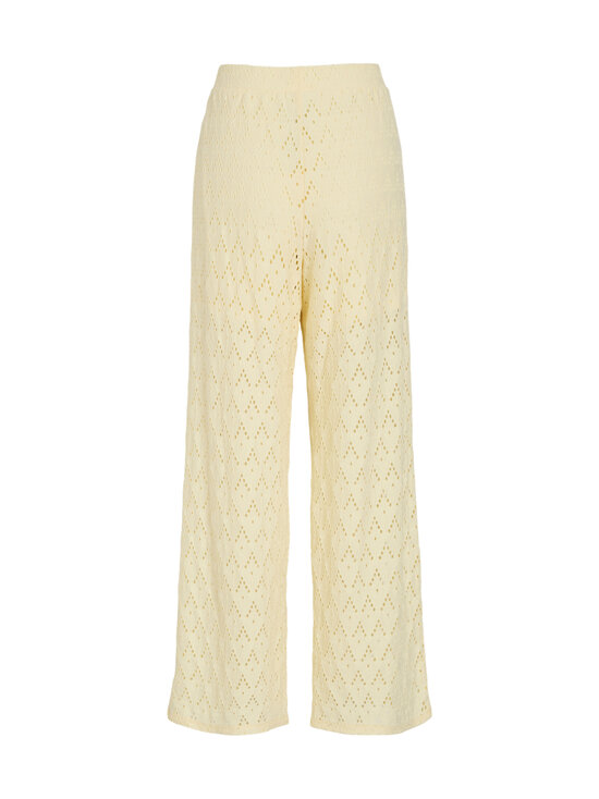 Vila - ViAmalina High Waist -leveälahkeiset housut - PASTEL YELLOW | Stockmann - photo 2