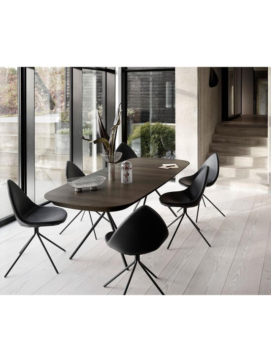 BoConcept - Ottawa -jatkettava ruokapöytä tumma tammi / mattamusta 100 x 240/327 cm - BEIGE | Stockmann - photo 5