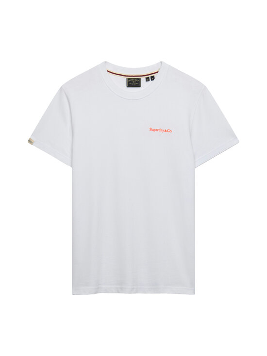 Superdry - Essential Company Logo t-paita - N9P SLEET GREY MARL/GREEN | Stockmann - photo 1