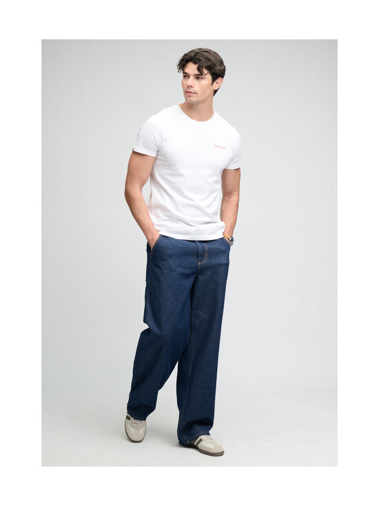 Superdry - Essential Company Logo t-paita - N9P SLEET GREY MARL/GREEN | Stockmann - photo 2