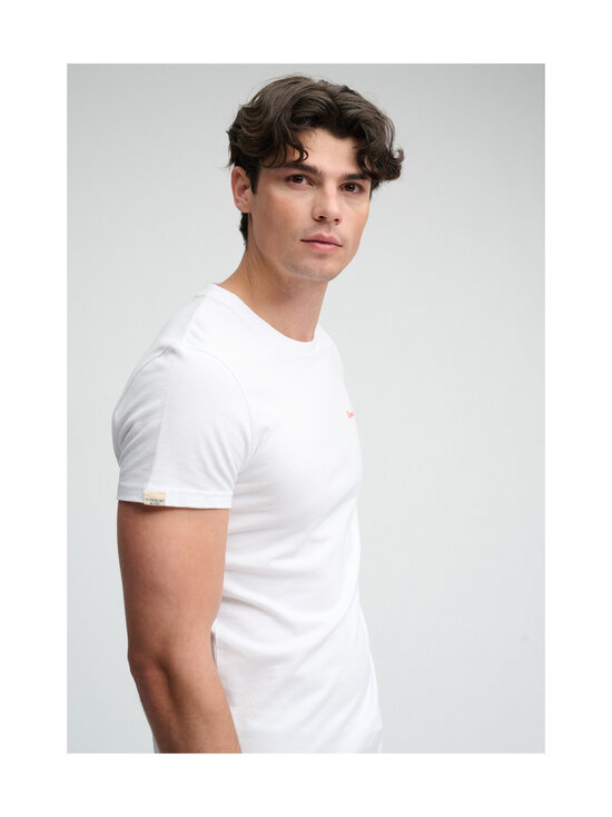 Superdry - Essential Company Logo t-paita - N9P SLEET GREY MARL/GREEN | Stockmann - photo 4