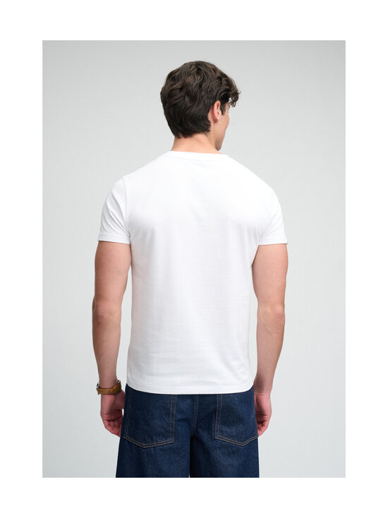 Superdry - Essential Company Logo t-paita - N9P SLEET GREY MARL/GREEN | Stockmann - photo 6