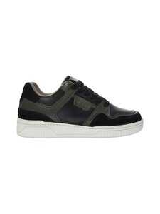 Allsaints - Regan Plus Low Top -nahkatennarit - 00 BLACK/SAGE GREEN | Stockmann