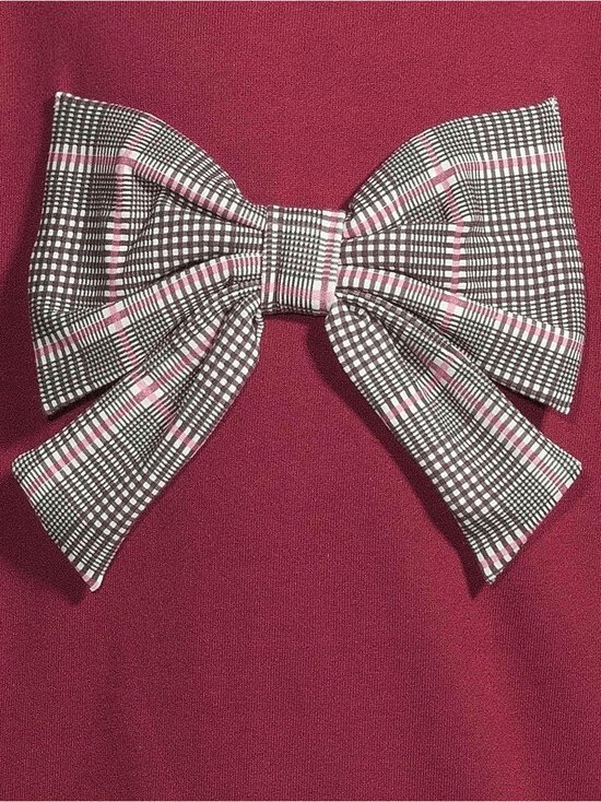 Bogi - Eelin Bow -collegepaita - WINE RED | Stockmann - photo 4
