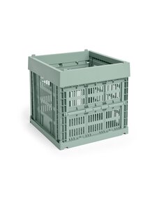 HAY - Colour Crate Cube -säilytyskori - SAGE GREEN | Stockmann