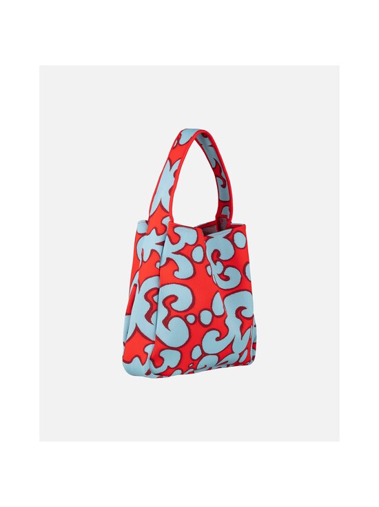 Marimekko - Keidas Kintted Large -laukku - 335 LIGHT BLUE, RED | Stockmann - photo 4