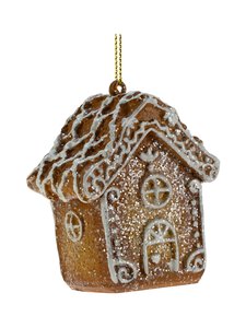 Weiste - Gingerbread House -joulukuusenkoriste - BROWN WHITE | Stockmann