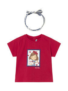 Mayoral - T-särk ja peapael - 10 RED | Stockmann