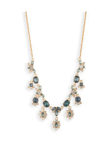 Marchesa - Beauty And The Blues Shaky Frontal kaklarota - NK 16IN SHAKY FRONTAL - GLD/BLUE | Stockmann
