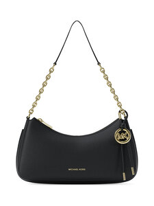 Michael Michael Kors - Nolita Md Chain Pouchette -nahkalaukku - 001 BLACK | Stockmann