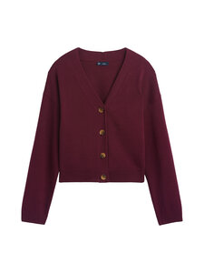 GAP - Cotton Barrel Sleeve -neuletakki - NOIR RED 3 | Stockmann