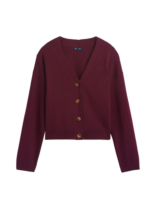GAP - Cotton Barrel Sleeve -neuletakki - NOIR RED 3 | Stockmann - photo 1