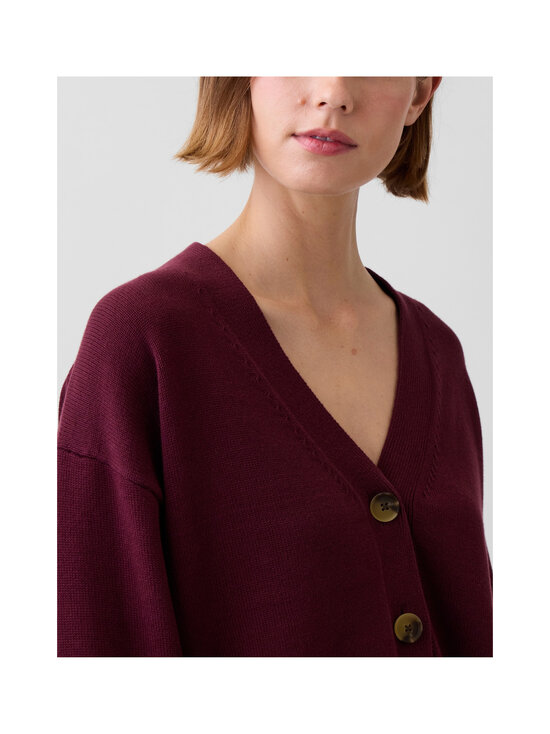 GAP - Cotton Barrel Sleeve -neuletakki - NOIR RED 3 | Stockmann - photo 6