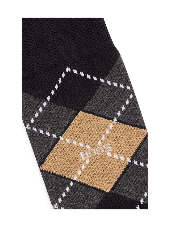 BOSS - Argyle-sukat 2-pack - 002 BLACK | Stockmann - photo 2