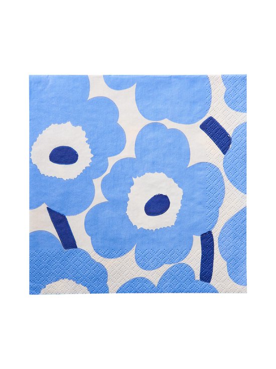 Marimekko - Unikko-lautasliina 24 cm, 20 kpl - LIGHT BLUE | Stockmann - photo 1