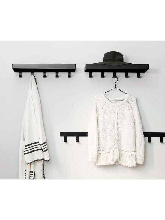 Maze - Only Hooks -seinänaulakko - MUSTA | Stockmann - photo 2
