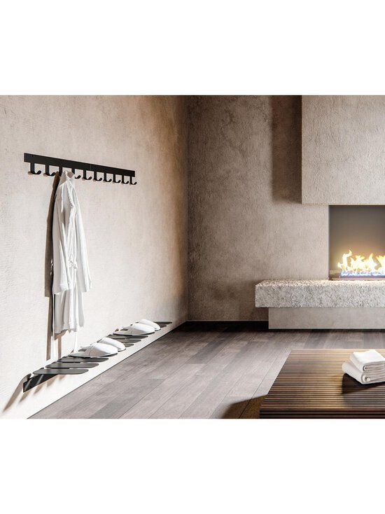 Maze - Only Hooks -seinänaulakko - MUSTA | Stockmann - photo 6