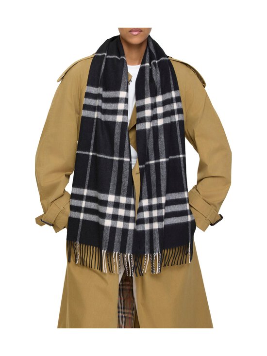 Burberry - Giant Check -kashmirhuivi 168 x 30 cm - C1343 BLACK/CALICO IP CHK | Stockmann - photo 4