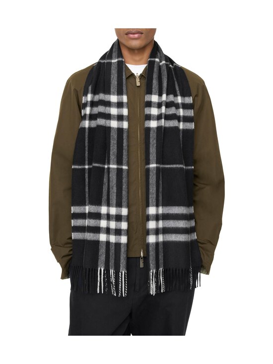 Burberry - Giant Check -kashmirhuivi 168 x 30 cm - C1343 BLACK/CALICO IP CHK | Stockmann - photo 6
