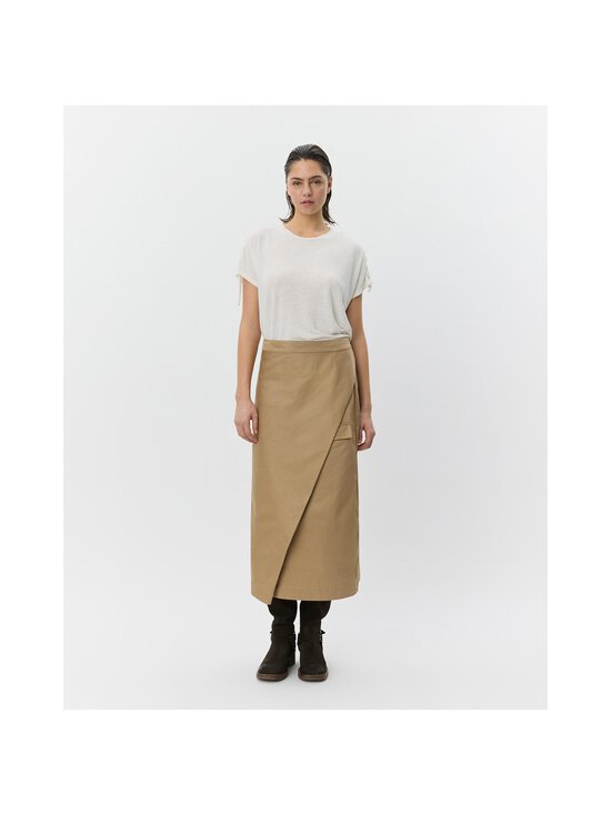 Sofie Schnoor - AleidSW Regular - pellavasekoitteinen t-paita - 0101 OFF WHITE | Stockmann - photo 2