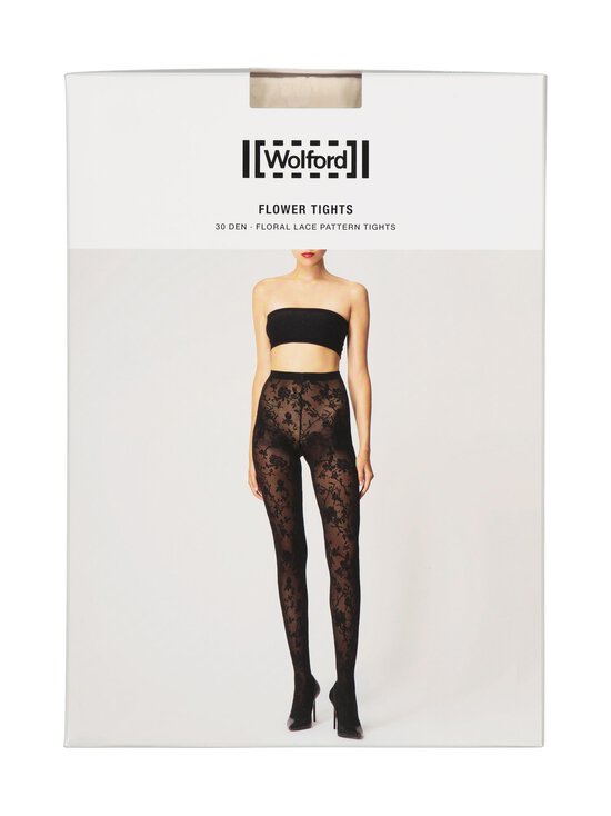 Wolford - Flower-sukkahousut 30 den - 4864 - BUTTERMILK - photo 1 Wolford - Flower-sukkahousut 30 den - 4864 - BUTTERMILK | Stockmann - photo 1